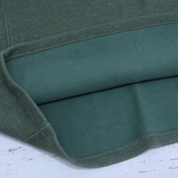 Mountain Warehouse Men's Fleece Pullover 1/4 Zip Size Medium Green - Picture 8 of 11